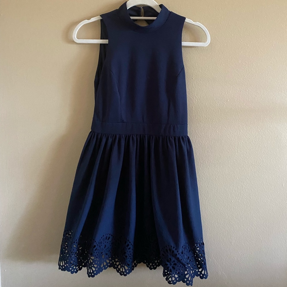 Junior Navy blue dress